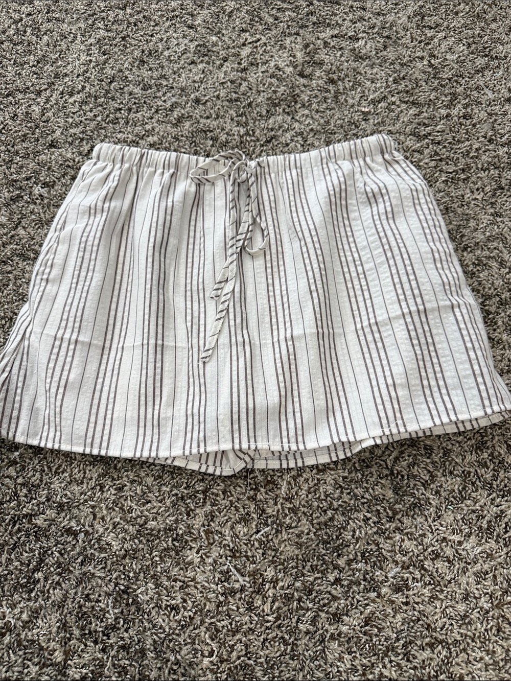 SHEIN striped skort
